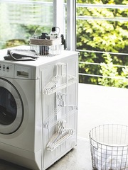 ハンガー収纳洗濯机サイドウォールシェルフマグネット浴室洋服挂け整理収纳棚洗濯机収纳沁