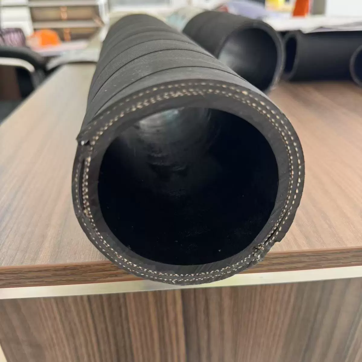 线编织夹布蒸汽橡胶管EPDM耐腐蚀耐高温三元胶皮乙丙橡胶