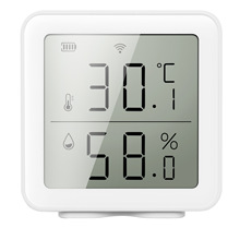 涂鸦智能WiFi温湿度传感器家用无线智能联动探测器温湿度感应器
