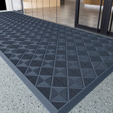 室外防滑蹭土进门地垫入户门前门口脚垫塑料门垫户外防水商用地毯