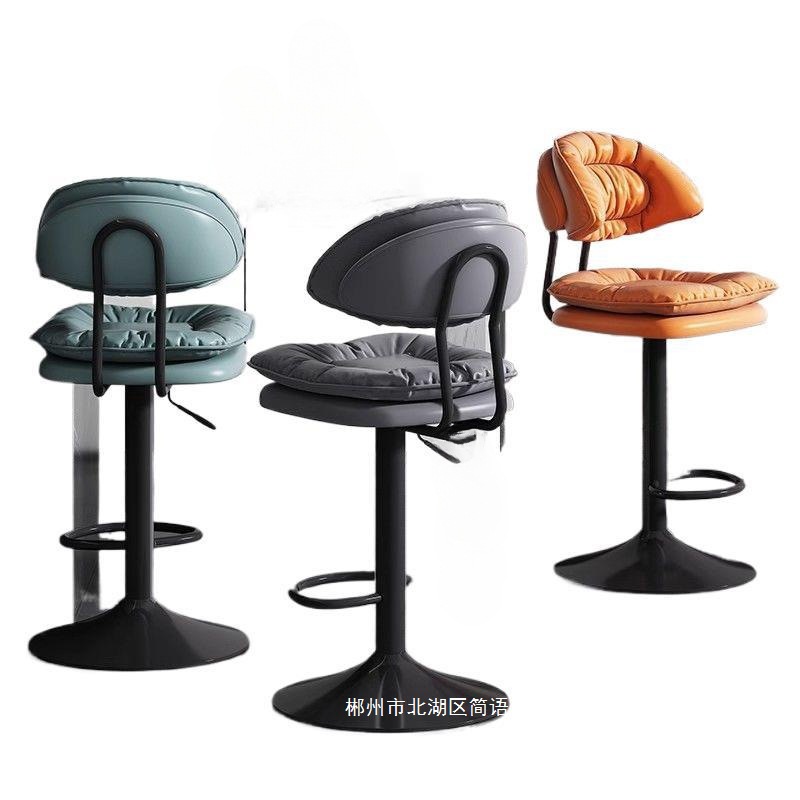 Fábrica directa silla de bar silla de bar moderna simple cajero silla de respaldo elevación taburete casero
