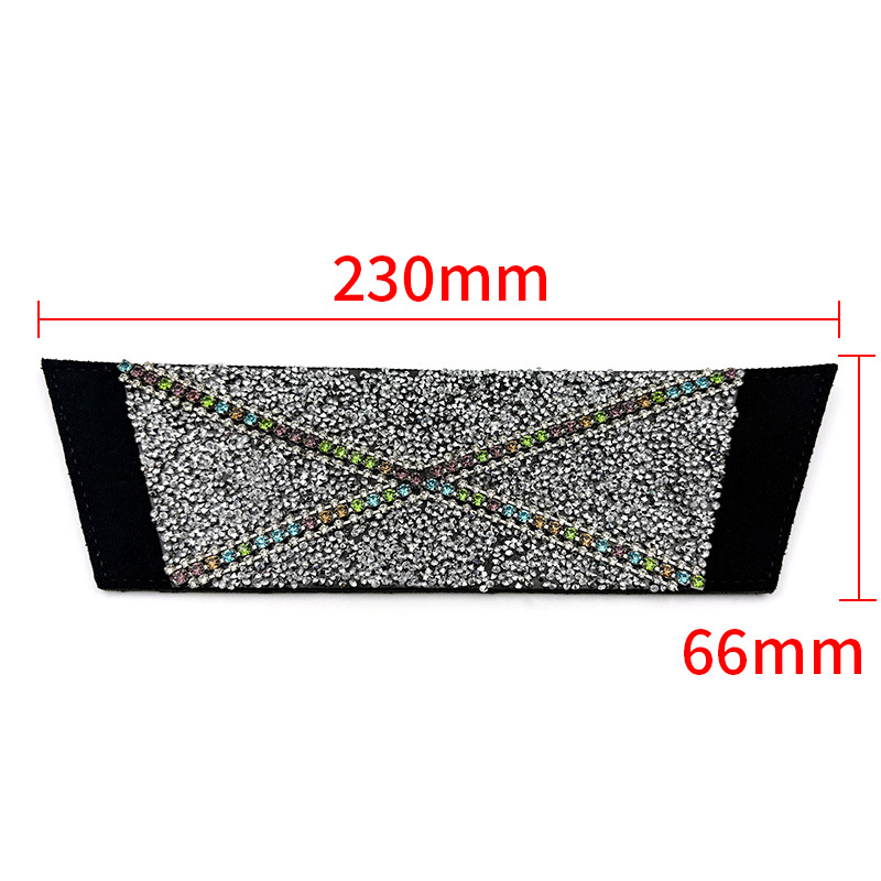 Nuevos accesorios de zapato DIY una sola forma de sandalias de diamante semiacabados zapatillas taladro superior