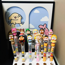 哭娃眼泪工厂萌粒 串串乐黑色中性笔 可爱学生笔 创意趣味笔