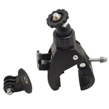 自行车支架360度云台三脚架转接头GoPro运动相机配件大直径单车夹