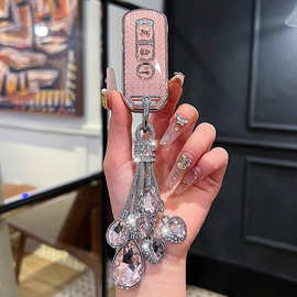 适用图片摩托车钥匙套ns125la佛沙350裂行xadv新大洲pcx160壳扣包