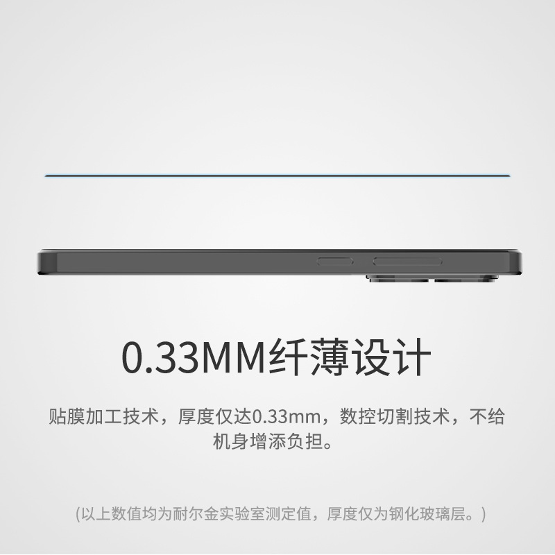 NILLKIN para Xiaomi Poco X7 Pro película de cobertura completa película de vidrio templado a prueba de explosiones Turbo 4