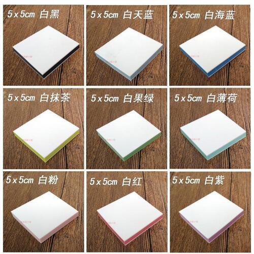 Rubber stamp 5*5cm sandwich rubber brick engraving small square brick three-layer sandwich rubber DIY material one piece wholesale