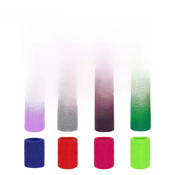 Customizable LOGO outdoor sports sweat absorbent towel elastic wrist strap badminton basketball sports protective equipment manufacturers