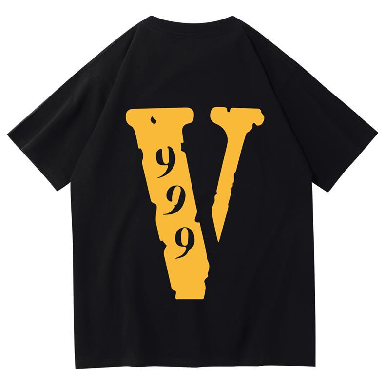 Футболка VLONE темно-синяя, S