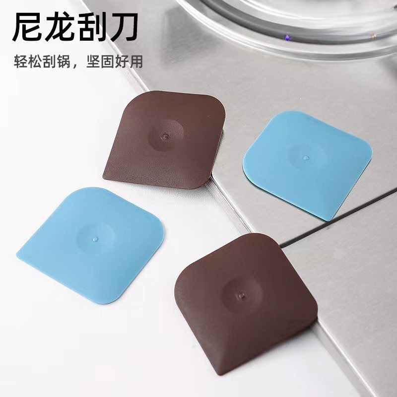 Spot Nylon Scraper Tool Cast Iron Pot Cleaning Scraper Housekeeping Hygiene Oil Stain Cleaning Scraper Scraper Board Wholesale