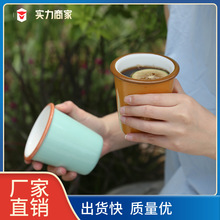 跨境韩式通用咖啡水杯陶瓷高颜值马克杯定制伴手礼情侣陶瓷杯定做