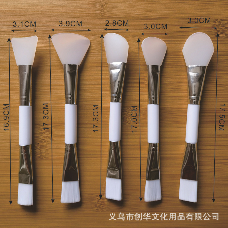 Plastic double-sided nylon silicone face mask