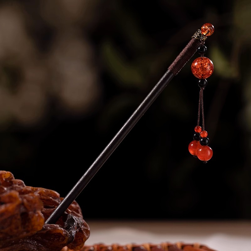 Flor antigua horquilla con flecos para mujer nueva horquilla de pelo moderno chino simple Hanfu cheongsam horquilla tocado paso a paso