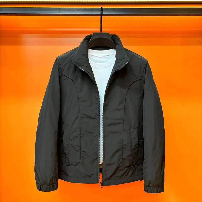 High-Quality Autumn and Winter Stand-Collar Cotton Jacket, Casual and Comfortable, Stylish and Lightweight Men's Coat, Simple and Versatile High-Quality Autumn and Winter Stand-Collar Cotton Jacket, Casual and Comfortable, Stylish and Lightweight Men's Coat, Simple and Versatile