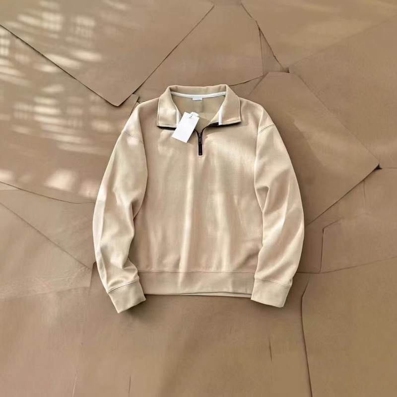 2025 Spring Men's Air Layer Sports Stand Collar Half Zipper Sweatshirt 210 2025 Spring Men's Air Layer Sports Stand Collar Half Zipper Sweatshirt 210