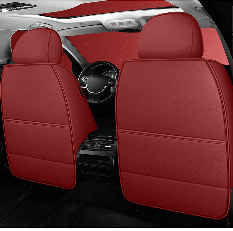 Summer Breathable Ice Silk Seat Cover, Universal for All Seasons, Fully Enclosed Car Seat Cushion, Breathable for Amazon North American Interiors