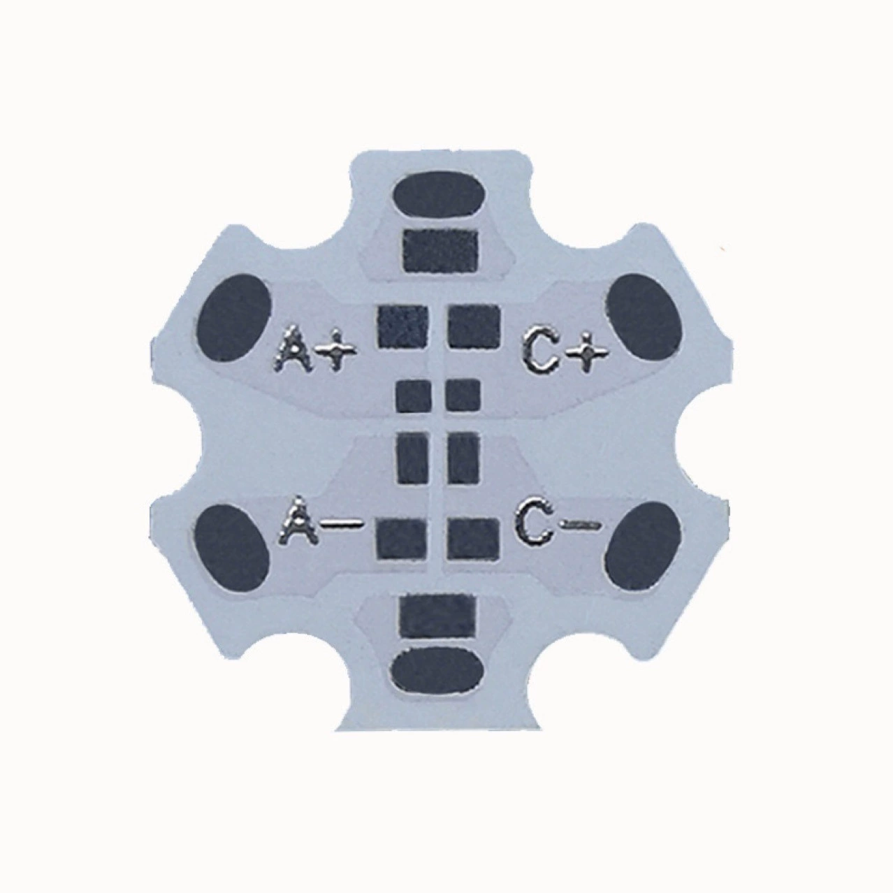PCB цепная ламповая панель шестигранная светодиодная алюминиевая подложка 20 мм патч двухцветная 3030 сливовая плита завод в наличии