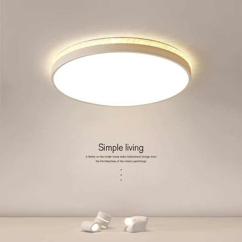 2024 new LED ceiling lamp Nordic master bedroom lamp modern super bright living room lamp simple room lamp dining room lamp