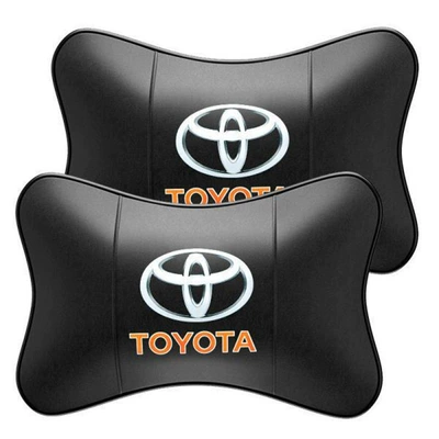 Suitable for car headrest Headrest - toyota-car-logo-pair-of-headrests-standard