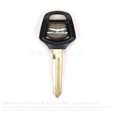 Suitable for Honda Motorcycle Gold Wing Key Gl1800 Gold Wing 1800C F6B Gl1500 Key Embryo/Handle (Motorcycle Key) - black