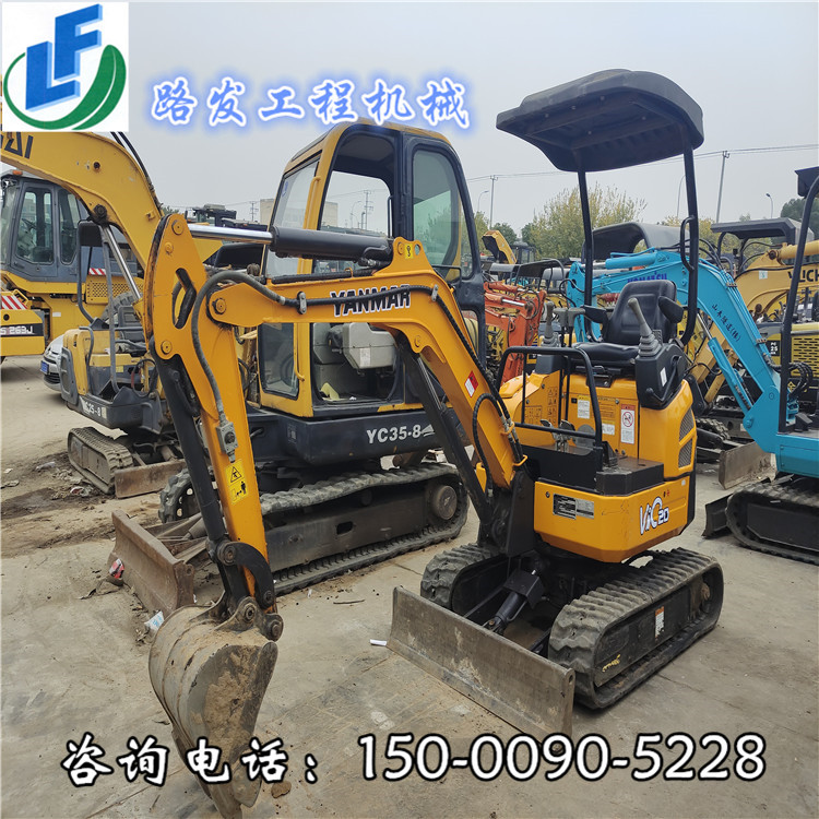 二手挖掘机洋马20小挖机原装二手挖机九成新工程施工挖土机