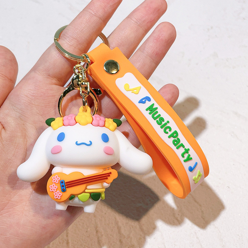 2024 女装サンリオ人形猫クリエイティブガレージロミキーホルダースクールバッグペンダントカップル小さなギフト卸売|undefined