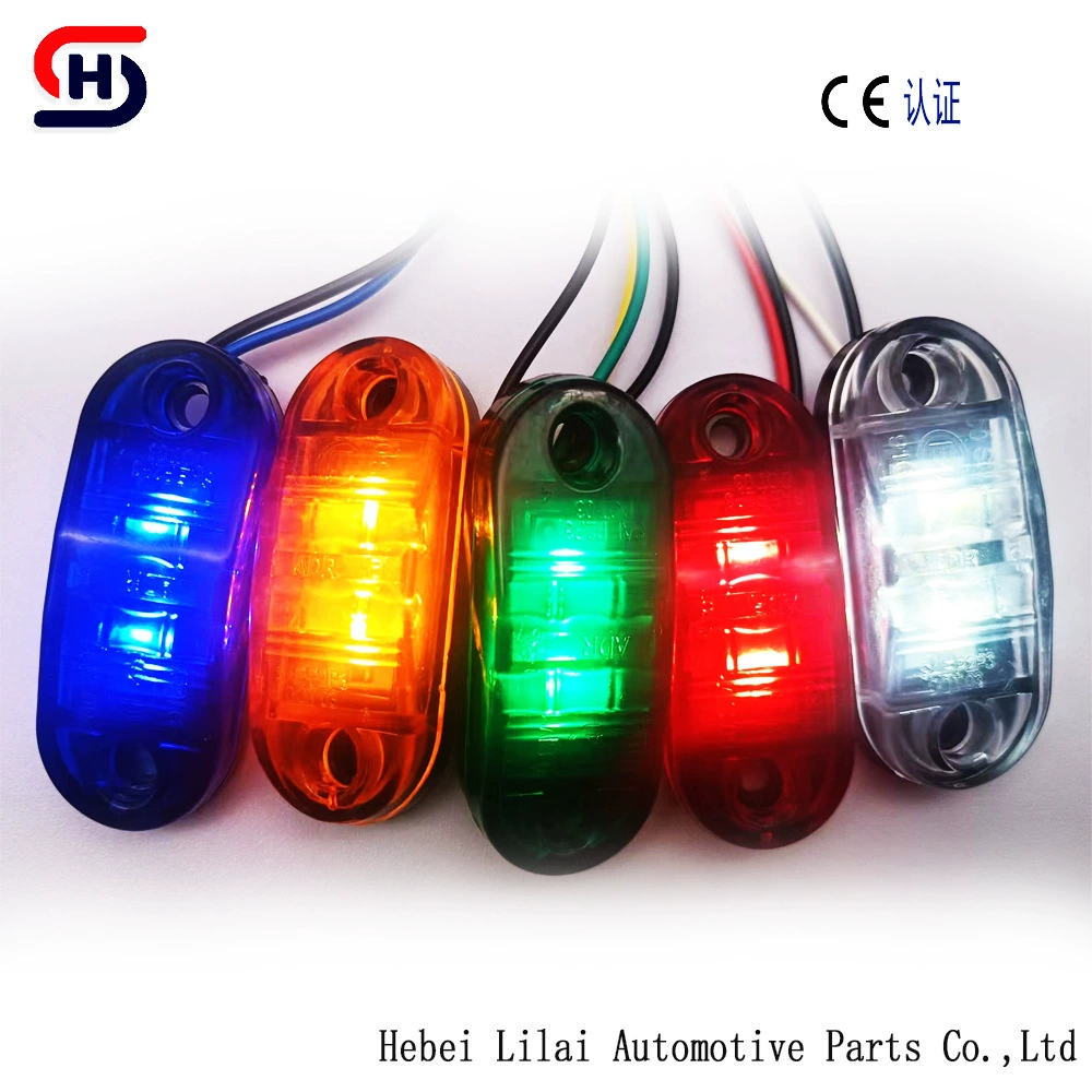 丽莱 Cross -border 2LED Mermaid Lantern Truck Vehicle Tail Light Tail Light Signal Light LED Turn Lightside Light