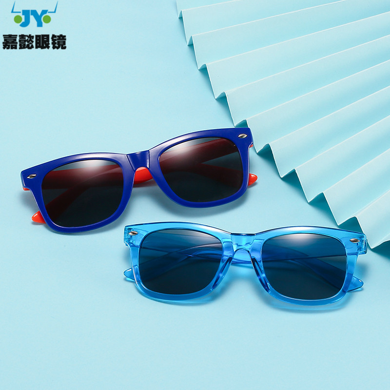 2021流行儿童太阳镜 新款铆钉儿童墨镜装饰搭配时尚酷拽儿童眼镜|ms