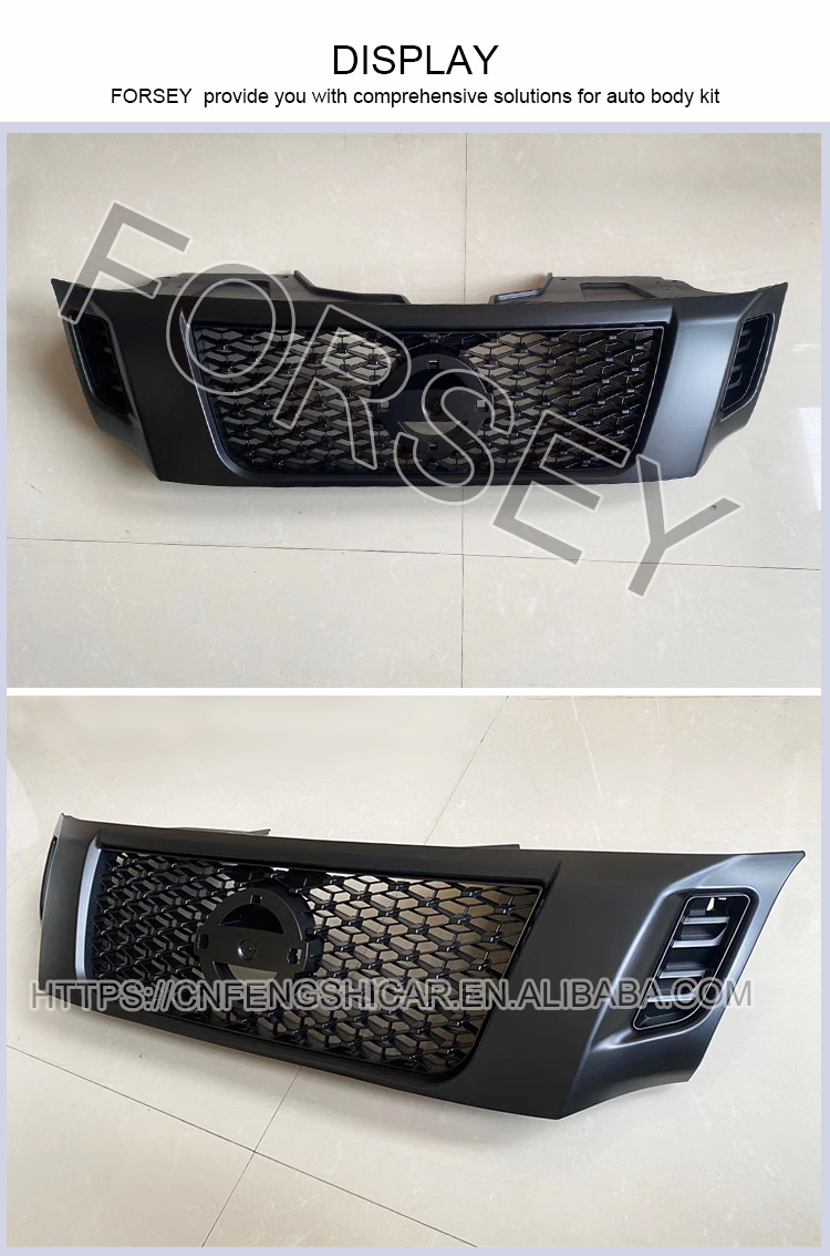 Suitable for 16 Nissan Navara NP300 front grille and front bumper
