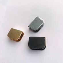 箱包五金配件金属尾夹 合金介子扣 手工DIY上螺丝尾扣堵头