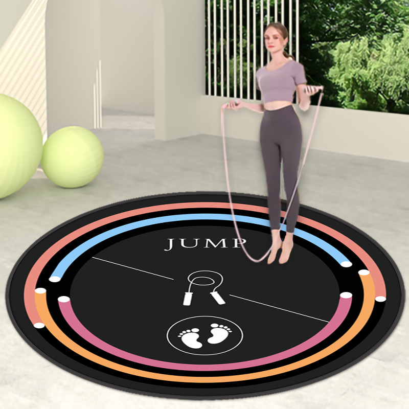 라운드 피트니스 발 블랙 하단 파우더 엣지