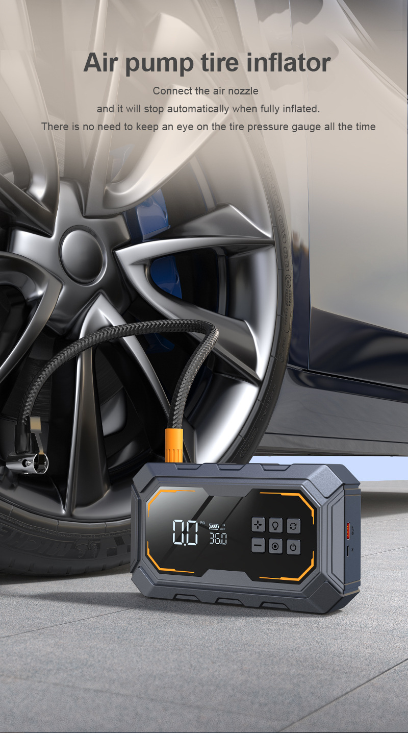 N9 Cross-Border Specializes in Emergency Starting Power Supply, Car Air Pump, Portable Wireless Air Pump, Jump Starter