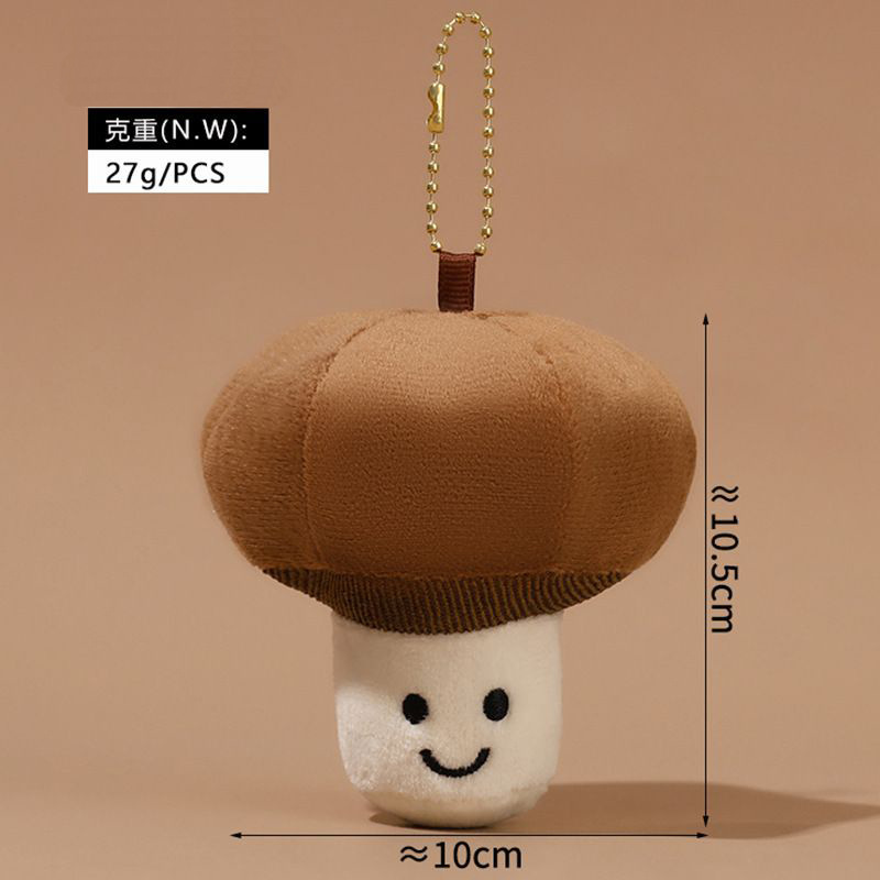 Shiitake mushrooms (gold bead chain style)