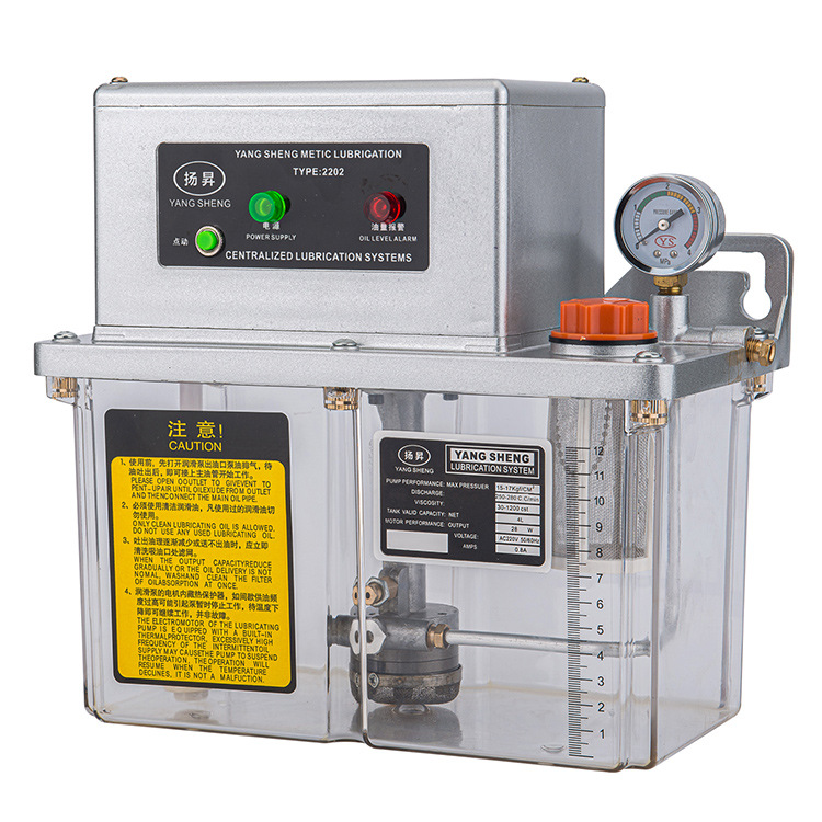 YS2202-400 白矿油半自动润滑泵 注油器 CNC中心润滑泵 集中润滑