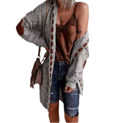 2025 Knit Shirt eBaywish Long-Sleeve Cardigan Sweater