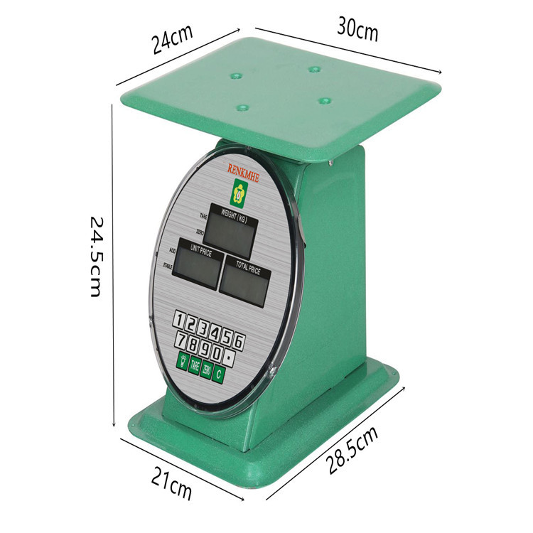 60 kg báscula electrónica báscula plana báscula de precio báscula de plataforma exportación