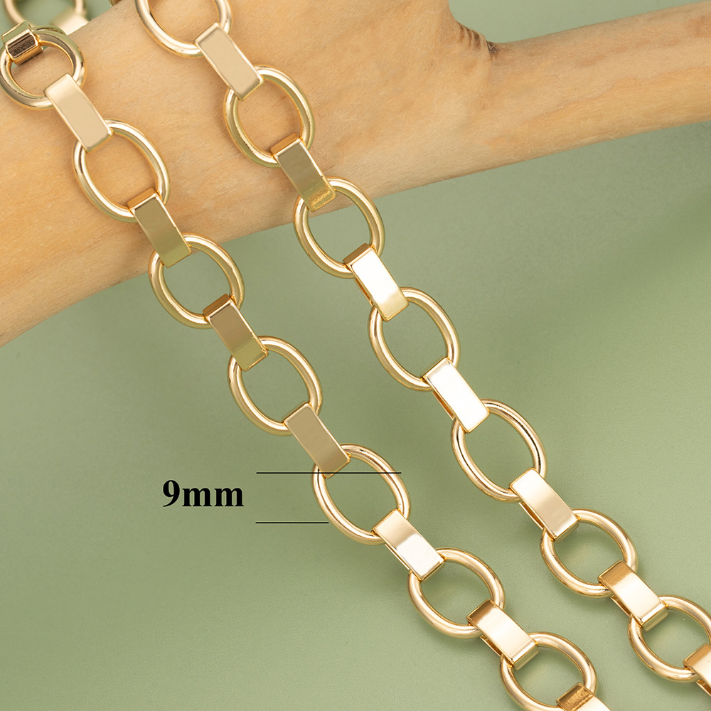 Plating Design 1 Piece Copper Cable Chain Chain Chain Simple Style Geometric