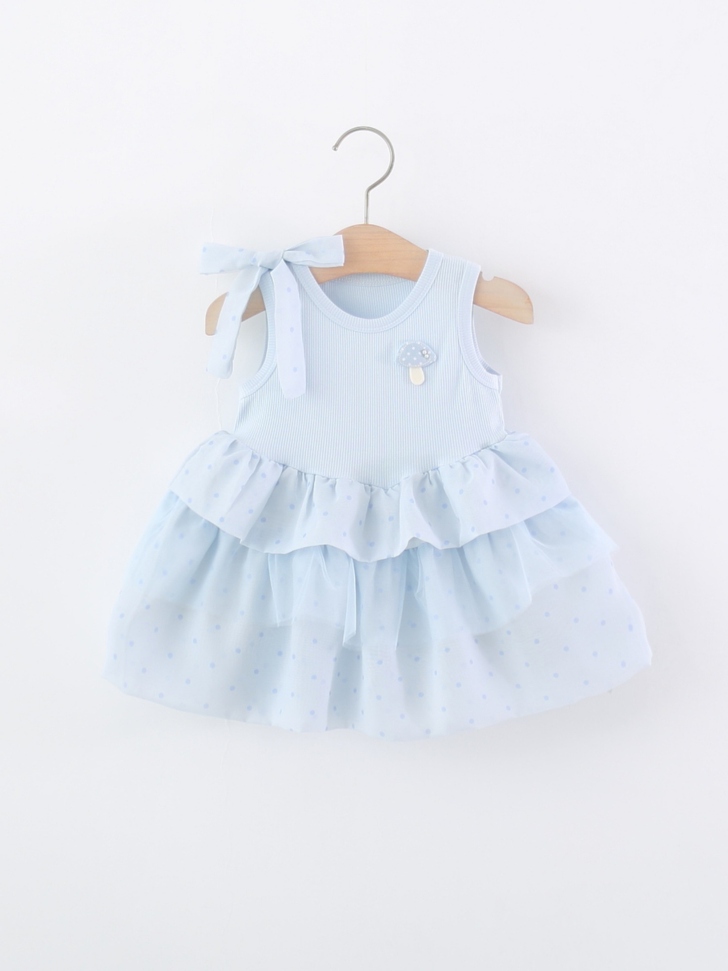 Children's summer skirt girl's, cute sleevless dress, children's clothing, princess style