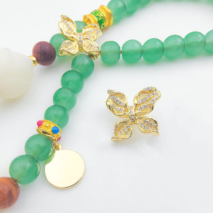 �18K14K���ɫ��ʯ���������diy������ë����Ʒ�� ���