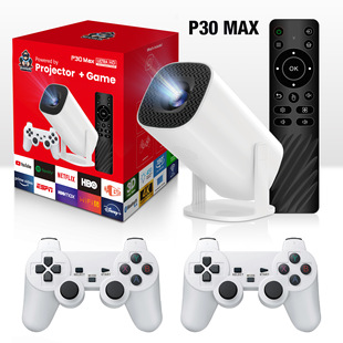 2025 P30Max Game 2-in-1 Game Mini Projector 1080 Home Theater Portable Projector