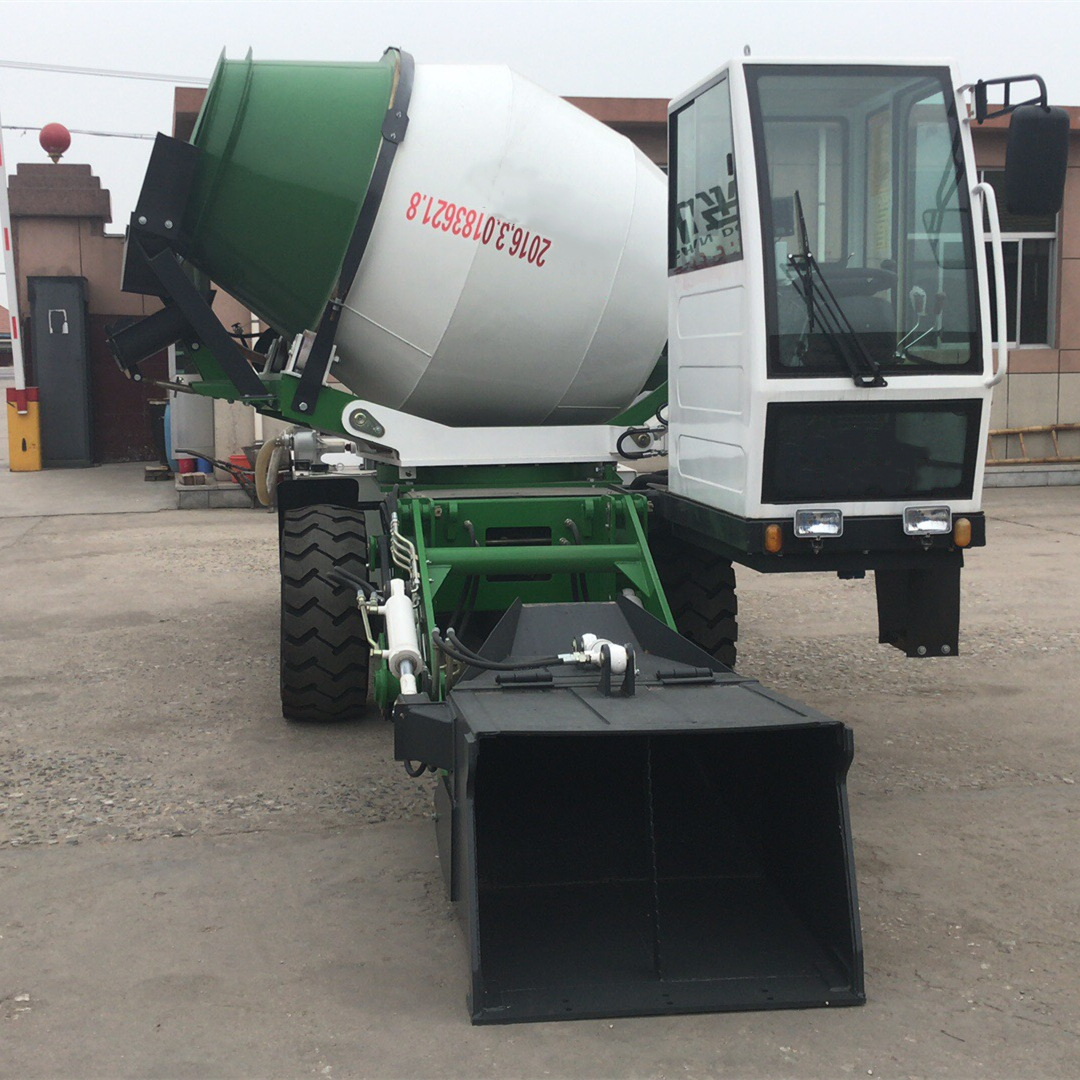 自上料搅拌车JBC1.0混凝土搅拌车  搅拌罐 带旋转配方上料