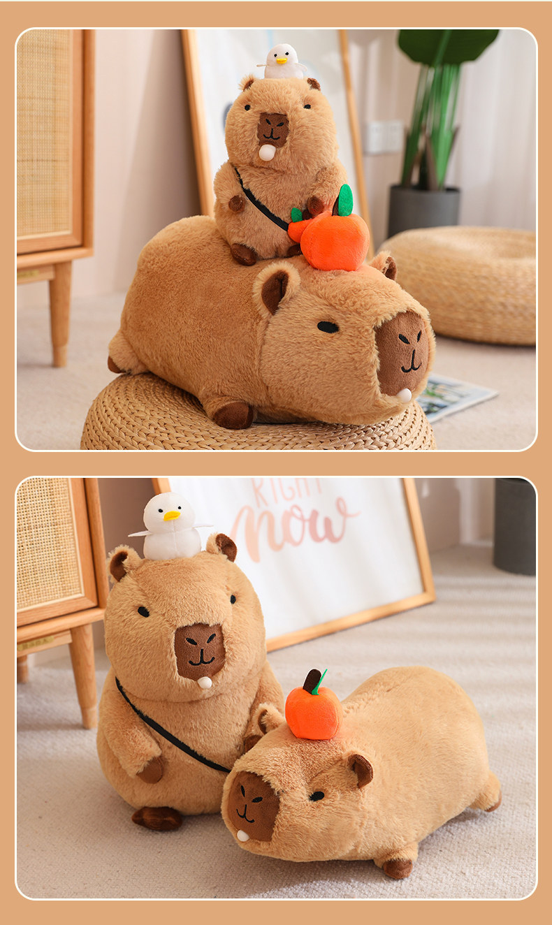 Animal Color Block Solid Color Plush Stuffed Animals & Plush Toys