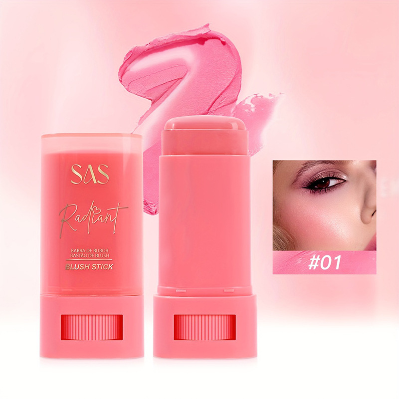 USHAS Europa y los Estados Unidos transfronterizos spot blush multipropósito sombra de ojos blush lipstick impermeable a largo plazo maquillaje SAC072