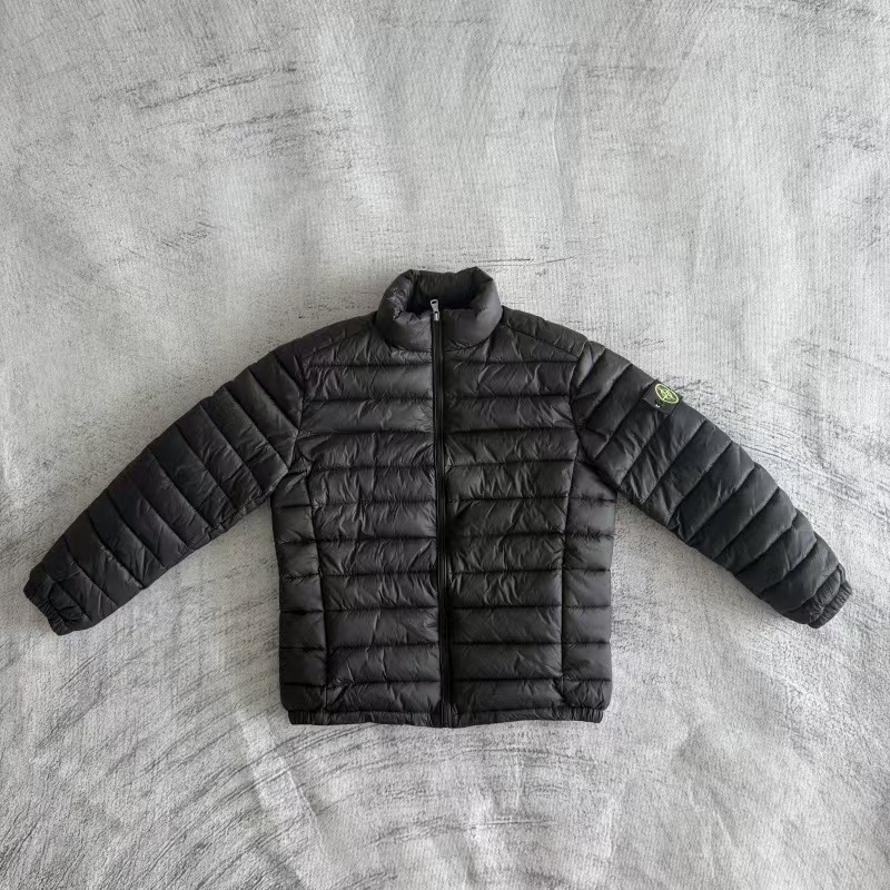 Stone Island Puffer Jacket Black