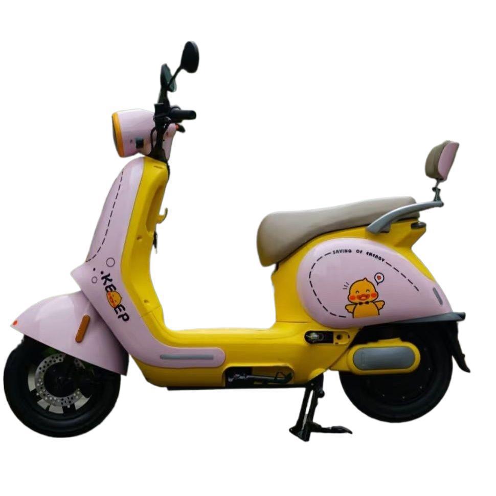 Motocicleta Eléctrica de Dos Ruedas con Freno de Disco para Uso Doméstico image 6