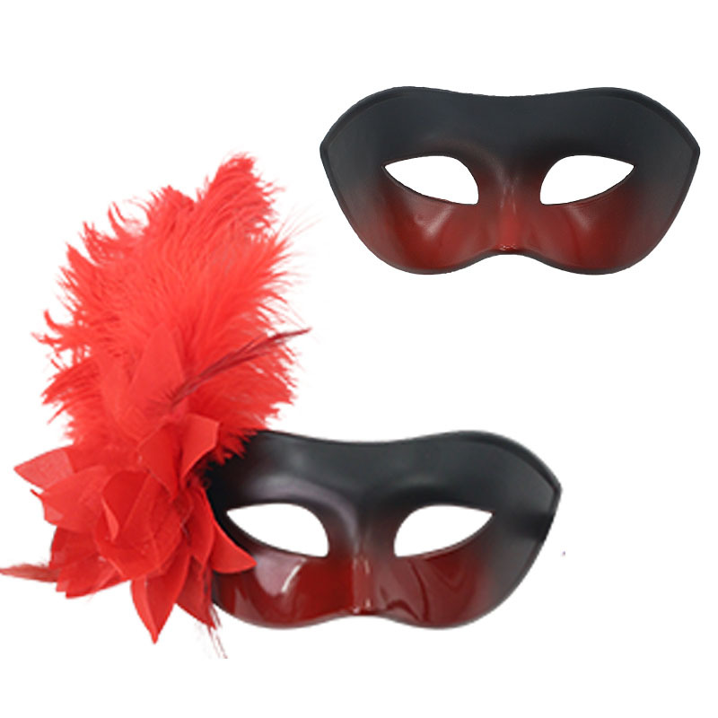 Ventas transfronterizas de flores laterales máscaras de media cara máscaras de maquillaje de baile máscaras de pareja máscaras de fiesta máscaras de ojos decoracionales sexy