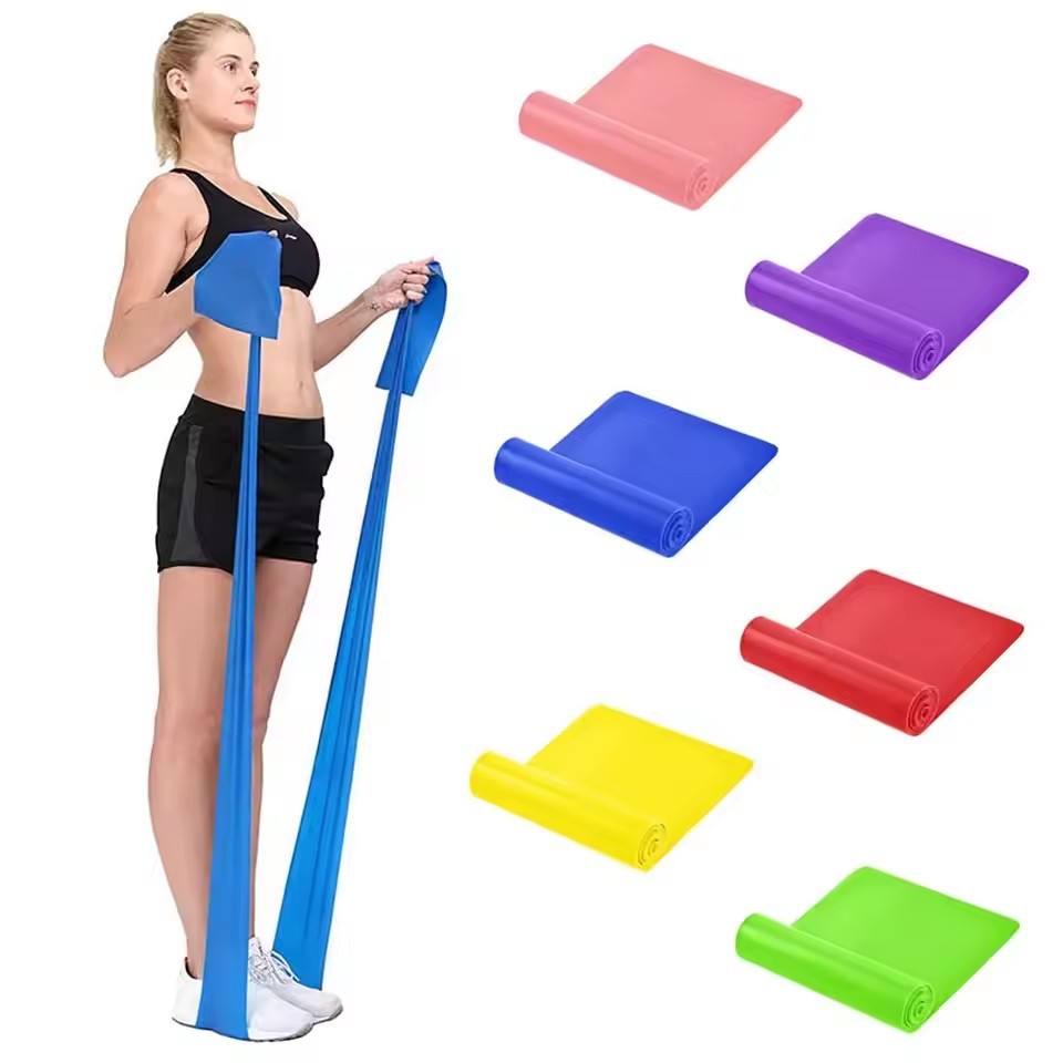 Yoga Elastic Band Fitness Resistance Band for Men and Women, Stretching Training, Hip Lift, Shoulder Opening, Home and Outdoor Exercise Resistance Band