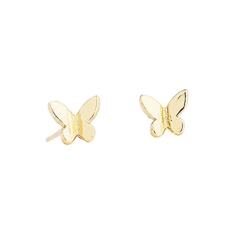 Серебряная игла, маленькие утончённые серёжки, образец серебро 925