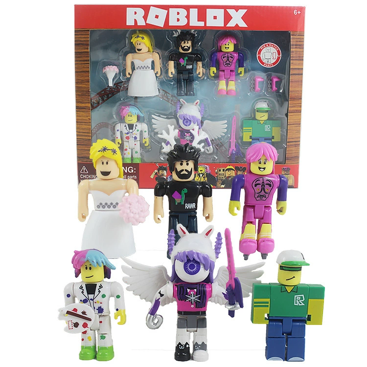Новое кросс-региональное изделие ROBLOX 2,5-3 дюйма виртуальная кукла мультит 스타일