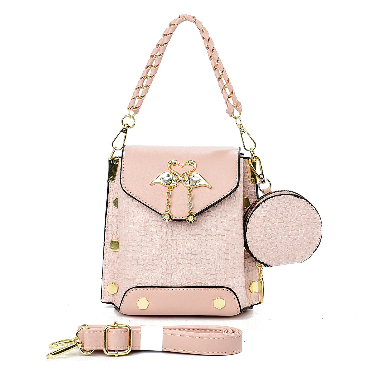 Bolso cuadrado universal, bolso de moda exquisito 2025, nuevo temperamento de atmósfera, bolsos de hombro, bolsos transfronterizos
